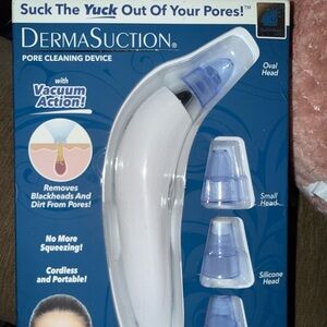 DermaSuction Pore Cleaning Vacuum Device new derma suction